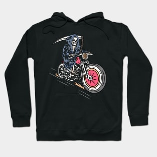 Motobiker skull Hoodie